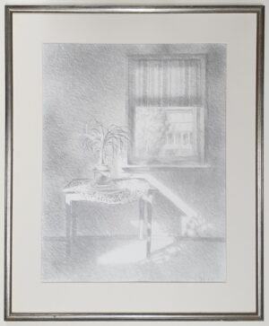 evert meilink schilderij kunst kunstschilder tekening houtskooltekening kamer tafeltje friese kunst buitenpost achtkarspelen gramsbergen overijssel hardenberg kunstenaar skoander.com